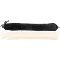 INFACTORY Lange Nacken-Wärmflasche mit abnehmbarem Fleece-Bezug, 2 Liter, 72 cm