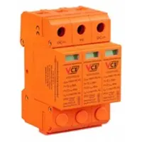 VCX PV-DC-Überspannungsschutz Typ C 3P 1000V T2 Überspannungsschutz für Photovoltaikanlagen DC C3P 1000 PV375