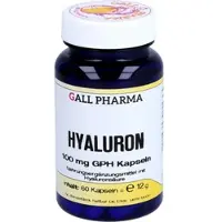 Hecht-Pharma Gmbh Hyaluron 100 mg Gph Kapseln 60 ST