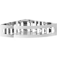 Gessi Rilievo, Metallkorb-Eckablage, 59561