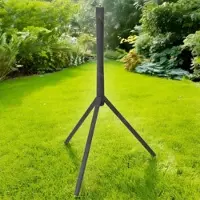 Voss.garden Vogelhaus-Ständer Norre, Kiefernholz, schwarz, ca. 90cm