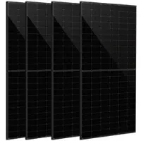 DAH Solar 4er-Set monokristalline Solarmodule, Full-Screen, 410 W, für MC4, IP68