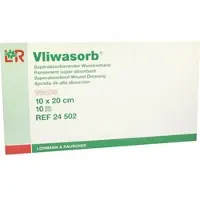 Lohmann & Rauscher Vliwasorb Superabsorbierend.wundverband10x20cm Ste 10 ST