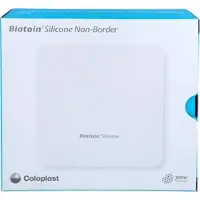ACA Müller/ADAG Pharma Biatain Silicone Non-Border Schaumverb.12.5x12.5cm 10 ST