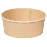 Franz mensch NATURESTAR Salatschale CAESAR, aus Kraftpapier 416175 , 1 Packung = 50 Stück, 750 ml