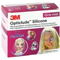 Solventum Germany GmbH Opticlude Silicone Disney Girls Midi 5.3 x 7 cm 100 ST