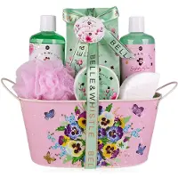 Accentra Geschenkset für Frauen mit Duschgel, Bodylotion & Badesalz – 1085 ml