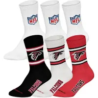 NFL Kurzsocken "Socken 6Pack Crew Socks 6er Pack"