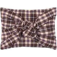 PAD Dekokissen "TARTAN BOW, Made in Europe" Kissenhülle ohne Füllung, Karo-Design, 1 Stück, 30x40 cm