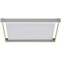 Q-SMART-HOME Smart Home Deckenlampe Q-Kaan, dimmbar, alu / grau / zink, für Wohn- / Esszimmer, Aluminium, Modern, Smart Home Deckenlampe