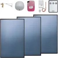 Vaillant Solarthermie-Paket 9.605/6 - 3 Kollektoren VFK 145 V zur solaren Nachrüstung - 7,53 m2 - 0010042387