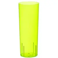 Papstar Starpak 500 Gläser für Longdrinks, PS 0,3 l Ø 5,85 cm · 15,2 cm gelb