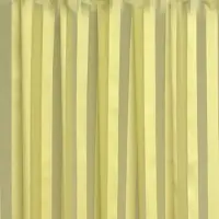 Arsvita Dekoschal Streifen halbtransparent Ösenschal 140x 245cm grün - apfelgrün