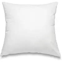 Wometo Federkissen Kissen 100% Federn 60x60 - 800g OEKO-TEX Füllkissen Bezug Baumwolle weiß / Innenkissen / Füllkissen / Kissenfüllung / kleine Sofakissen