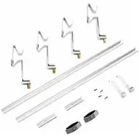 Buderus Aufdachmontage Erweiterungs-Set für SKN4.0-s / SKT1.0-s - Pfanne/Ziegel inkl. Sparrenanker-Set - 7739610081