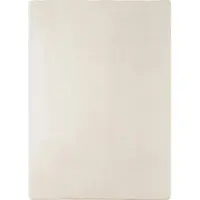 Carpetsale24 Läufer Teppich Creme 60x100 cm  Waschbarer Kurzflor Teppich, rutschfest & weich, einfarbig Design für Schlafzimmer, Küche & Flur