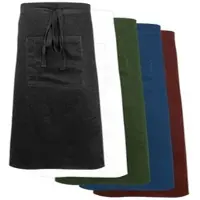 Stalgast GmbH Nino Cucino Bistroschürze Mit Tasche, Schwarz, Länge 70 Cm