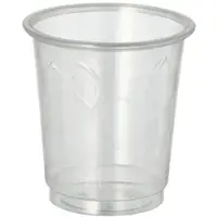 Papstar Starpak 40 Gläser für Schnaps, PS glasklar PET
