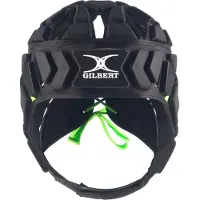 Gilbert Fusion Rugby-kopfschutz Schwarz S Schwarz S