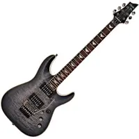 Schecter Omen Extreme-6 FR See-Thru Black