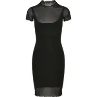 Urban Classics Mesh Double Layer Kurzarmkleid