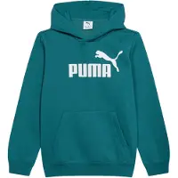 Puma Kapuzensweatshirt "ESS NO 1 LOGO HOODIE FL B", mit Rundhalsausschnitt, mit Kapuze mit Jerseyfutter