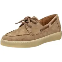 Gabor 8334214 - Damenschuhe Bequeme Schnürschuhe, Braun, leder (samtchevreau/lammnappa)