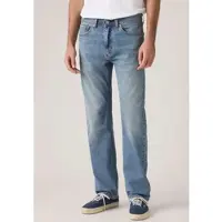 Levi's Straight-Jeans "505", Herren, Gr. 31, Länge 32, blau (waterfall cool), Denim/Jeans, Obermaterial: 99% Baumwolle, 1% Elasthan, unifarben, regular fit lang, Jeans Straight-Jeans, REGULAR