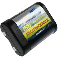 AccuCell Akku für NIKON F 50D, Typ 2CR5, Lithium-Ionen, 500 mAh, 6,0 Volt