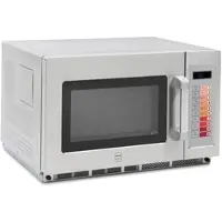 Metro Professional Mikrowelle GMW1034D, Edelstahl, 57.4 x 52.8 x 36.7 cm, 1800 W, 34 L, digital
