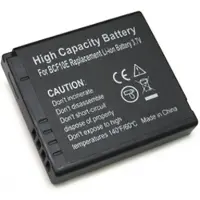 AccuCell Akku für Panasonic LUMIX DMC FH22GK, Typ DMW-BCF10 / DMW-BCF10E, 750 mAh
