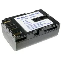 AccuCell Akku für JVC GR-DV 2000U, Typ JVC BN-V408, anthrazit, 1100 mAh