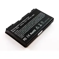 AccuCell Akku für ACER EXTENSA 5210, wie 4UR18650F-2-WST-3, 934C2220F, 14.8V, 4400mAh, Li-Ion