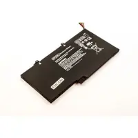 AccuCell Akku für HEWLETT-PACKARD PAVILION 13, wie NP03XL, HSTNN-LB6L, TPN-Q147, 11.4V, 3720mAh, Li-Polymer