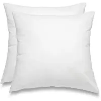 Wometo premium-line 2er Set Feder- & Daunenkissen 85% Federn 15% Daunen 40x40 - 300 g Füllkissen Bezug Baumwolle weiß / Innenkissen / Füllkissen / Kissenfü