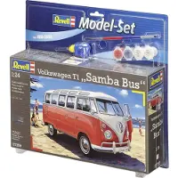 Revell Model Set Volkswagen T1 Samba Bus, Lieferwagen-Modell, Montagesatz, 1:24, Volkswagen T1 Samba Bus, Sehr herausfordernd, 173 Stück(e)