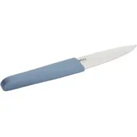 Woll Gemüsemesser "Cutting Edge", blau, Klingenlänge 9cm, Edelstahl, Kunststoff, Kochmesser, Gemüsemesser, aus deutschem Edelstahl gemäß DIN 1.4116