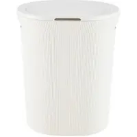Momax Wäschetonne Baobab Weiß ca. 40 l
