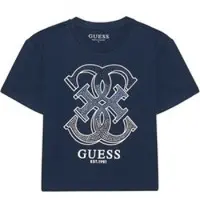 GUESS T-Shirt J6RI28 K6YW4 Dunkelblau Regular Fit