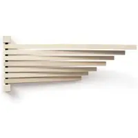 Side by side - Pavo Wandgestell L, Esche
