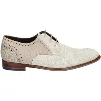 Floris van Bommel Herren Business Schuhe Sfm-30361 De Stapper - Beige - Größe 40