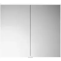 Burgbad Eqio Spiegelschrank mit horizontaler LED-Beleuchtung, 2 Türen, 900x800mm