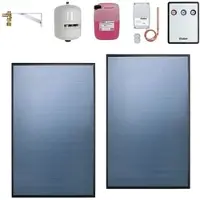 Vaillant Solarthermie-Paket 9.601/6 - 2 Kollektoren VFK 145 V zur solaren Nachrüstung - 5,02 m2 - 0010042376