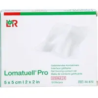 ACA Müller/ADAG Pharma Lomatuell pro 5x5 cm Steril 10 ST
