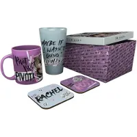 Abystyle Friends GiftSet Bicchiere/Tazza/Sottobicchieri Gribouillages