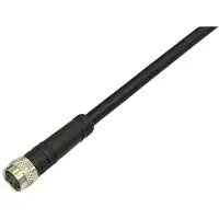 Bkl Electronic 2700003 Sensor-/Aktor-Anschlussleitung M8 Kupplung, gerade 2 m Po