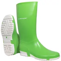 Dunlop Stiefel Sport lime hellgrün/weiß Gr. 33