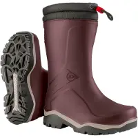 Dunlop Stiefel MK0KV45 Kids Blizzard Burgunderrot/Grau/Schwarz dunkelrot Größe