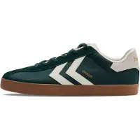 Hummel Diamant LX-E RS Sude Indoor Retro Schuhe Sneaker grün/weiß 226230-6712, Schuhgröße:37 EU