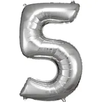 Amscan Folienballon Zahl 5